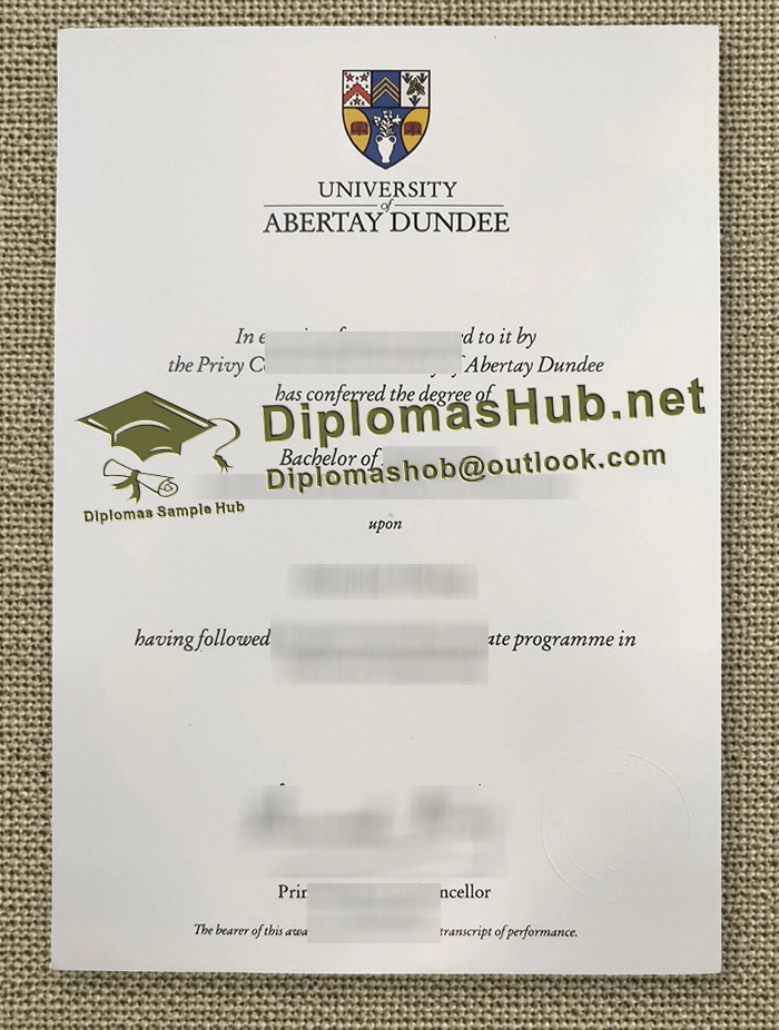 Abertay University Degree