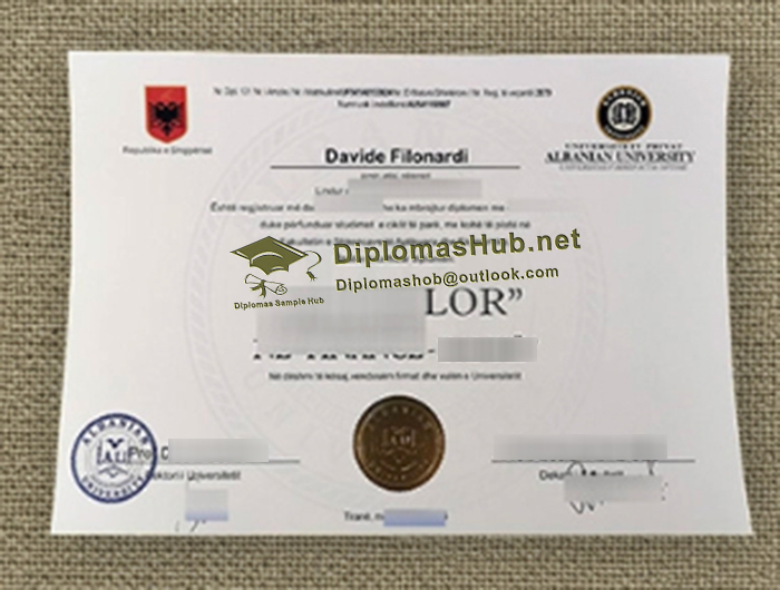 Albanian University Degree