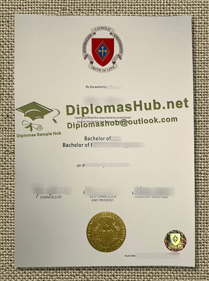 Australian Catholic University Degree