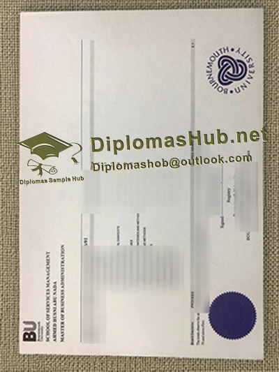 Bournemouth University Transcript