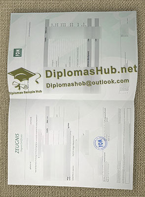 FOM Hochschule Zeugnis