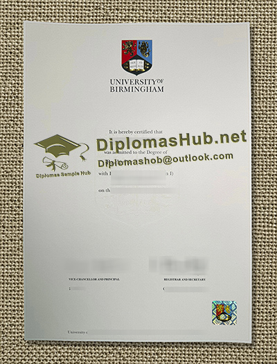 University of Birmingham Degree