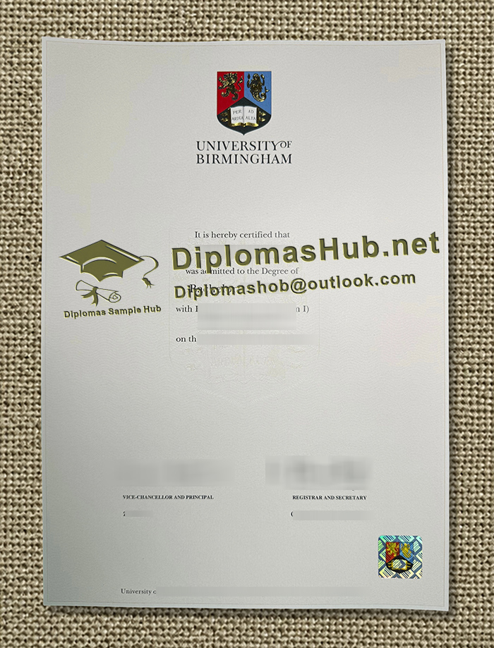 University of Birmingham Degree