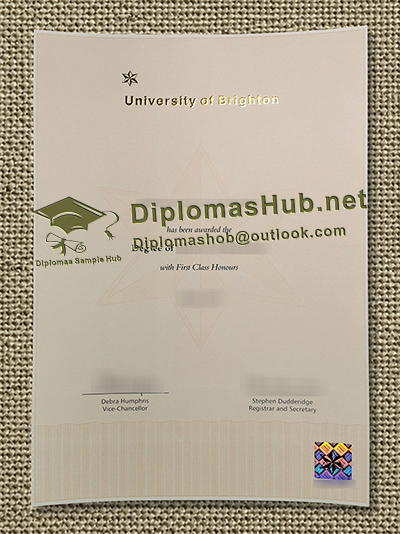 University of Brighton Degree