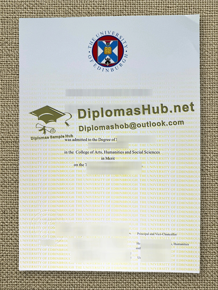 University of Edinburgh degree  