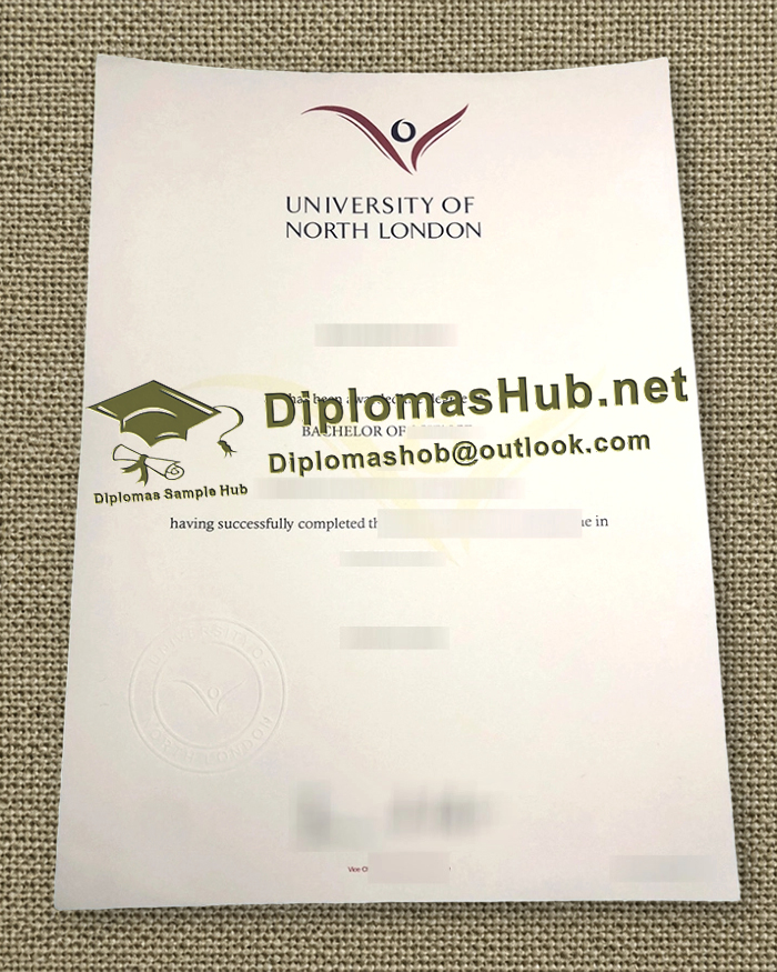 University of North London degree