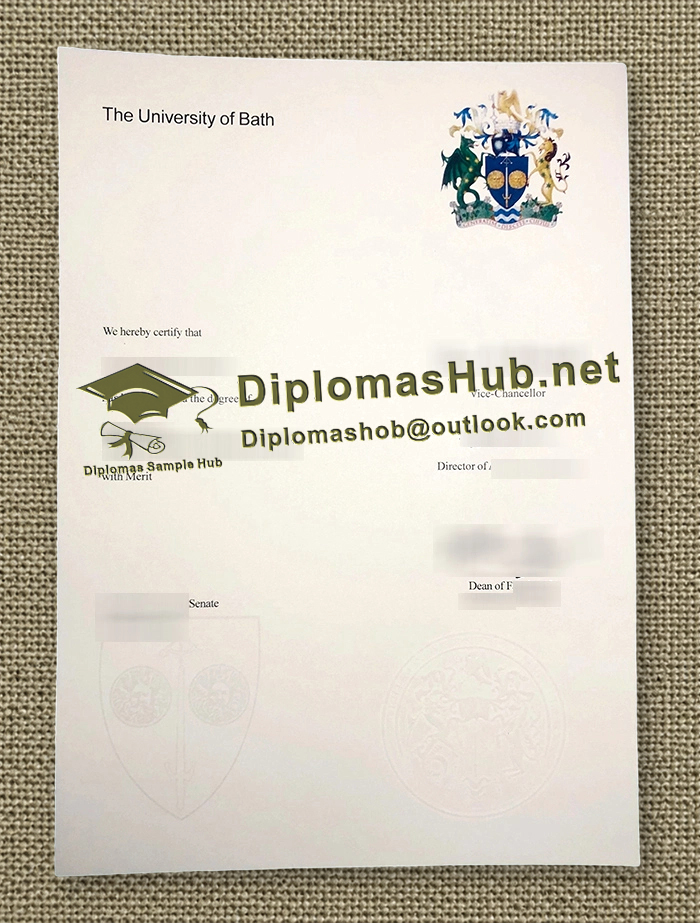 University of Bath degree