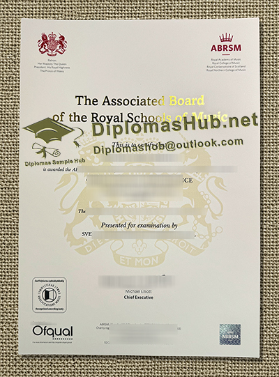 ABRSM Certificate
