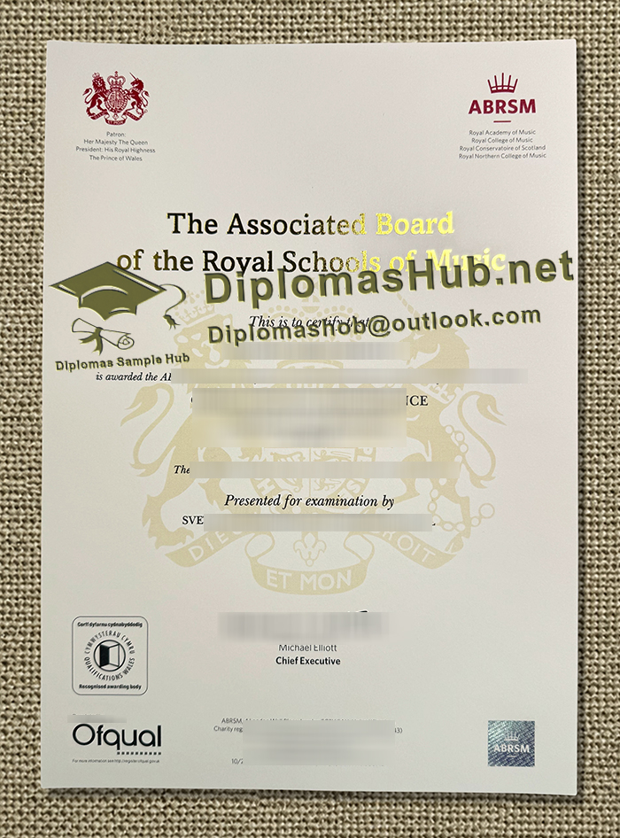 ABRSM Certificate