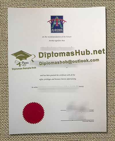 Algoma University Diploma