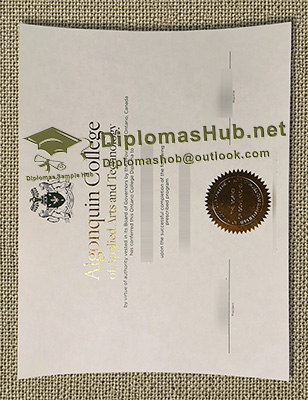 Algonquin College Diploma