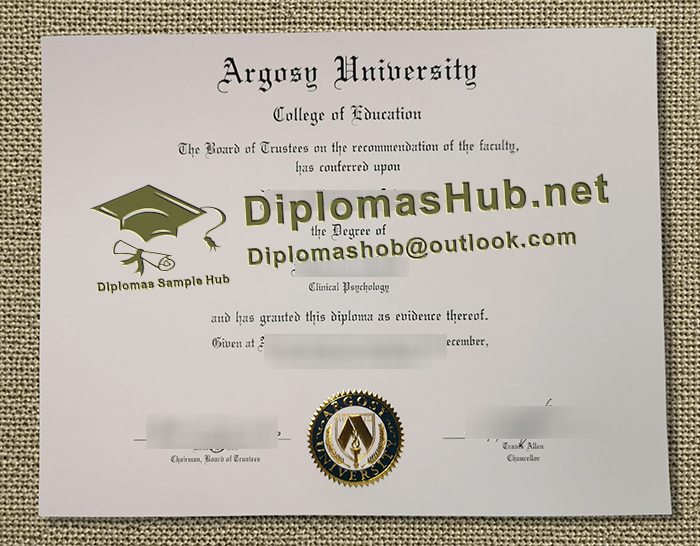 Argosy University Diploma