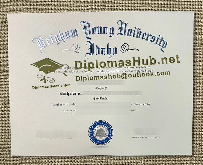 BYU–Idaho Diploma 