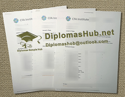 CFA Institute Transcript