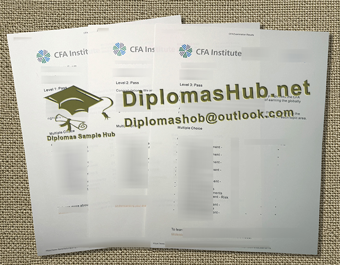 CFA Institute Transcript