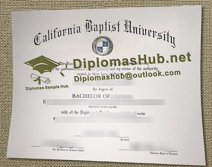 California Baptist University Diploma