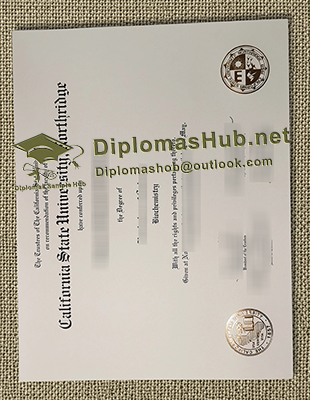 Cal State Northridge Diploma