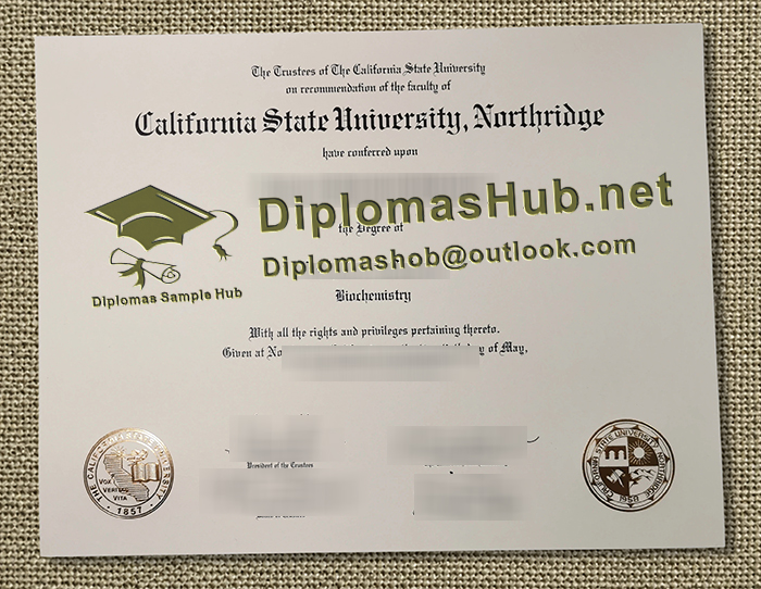 Cal State Northridge Diploma Cal State Northridge Diploma