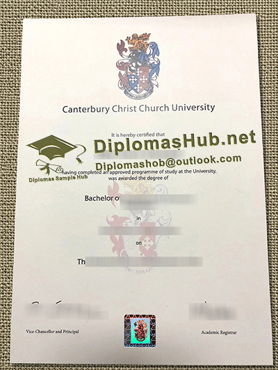 Canterbury Christ Church University Degree