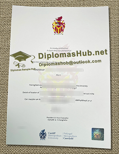 Cardiff Metropolitan University Diploma