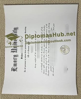 Emory University Diploma