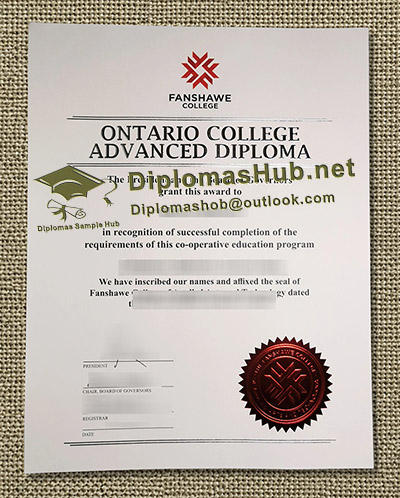 Fanshawe College Diploma