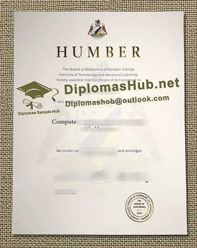 Humber College Diploma