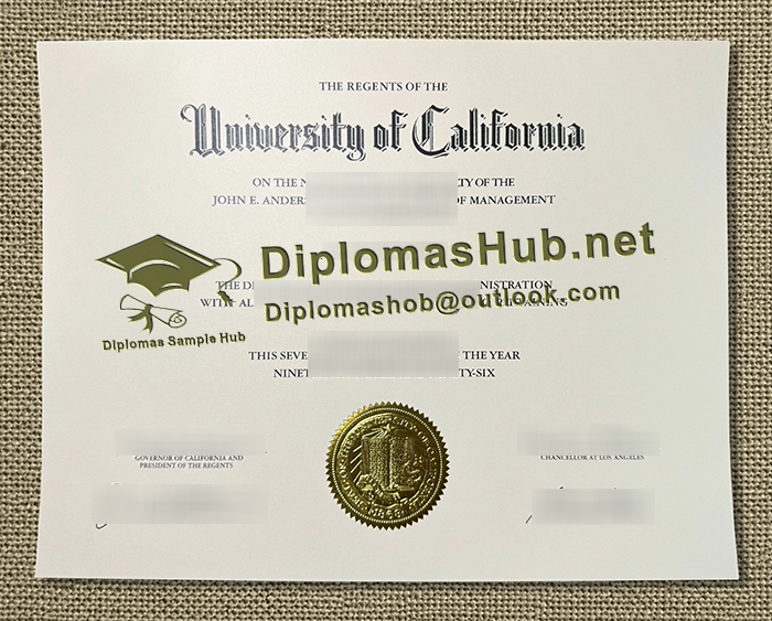UCLA Extension Diploma UCLA Extension Diploma