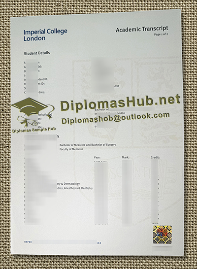 Imperial College London Transcript