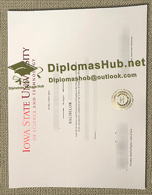 Iowa State University Diploma