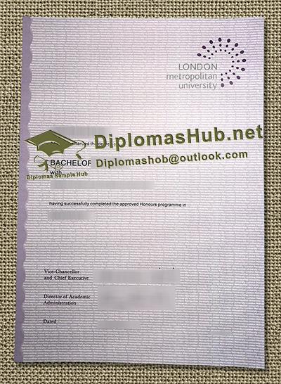 London Metropolitan University Degree