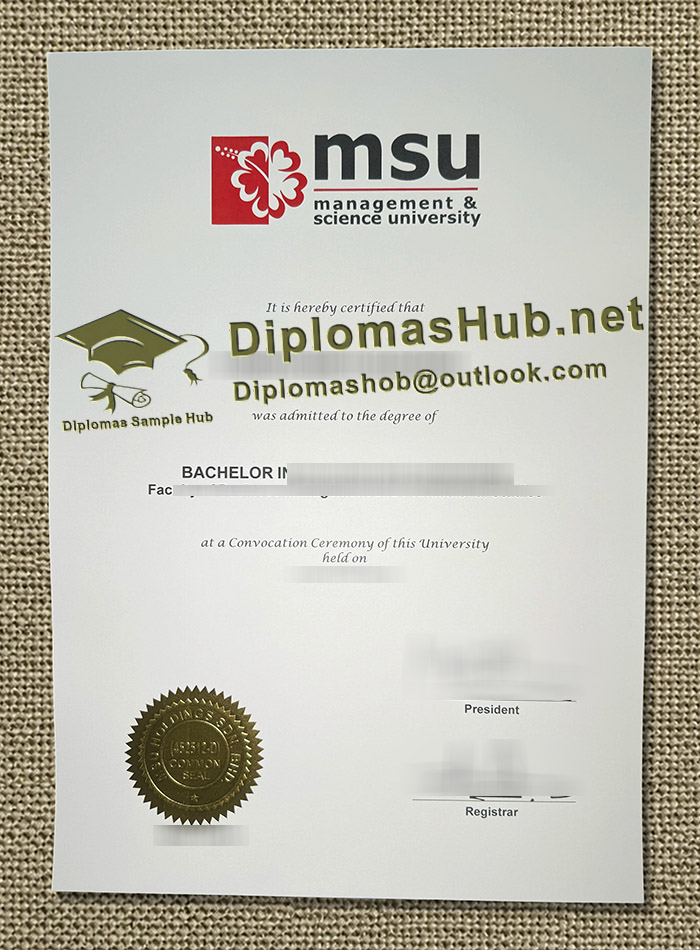 MSU Malaysia Degree