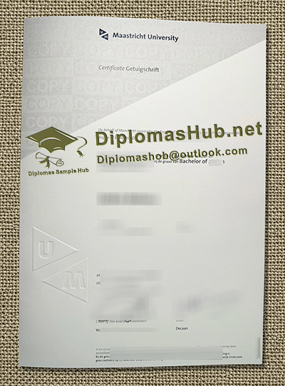 Maastricht University Getuigschrift