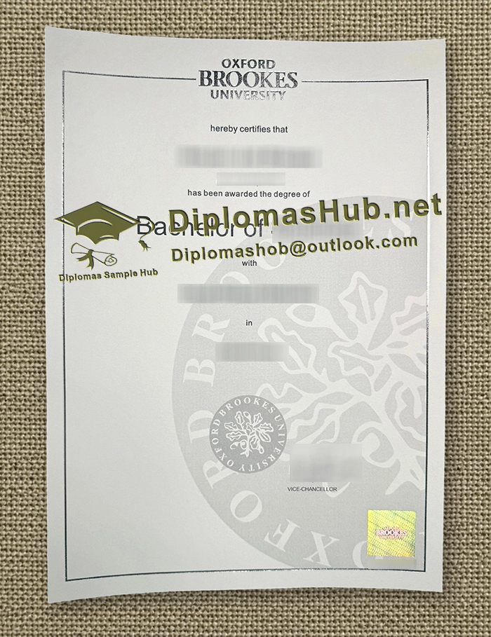 Oxford Brookes University Degree
