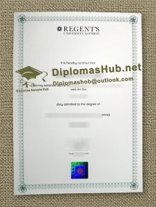 Regent's University London Degree