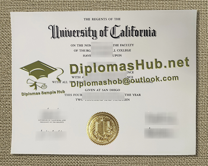 UC San Diego Diploma