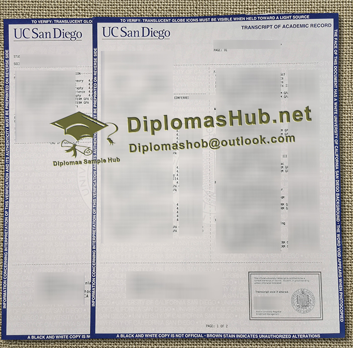 UC San Diego Transcript UC San Diego Transcript