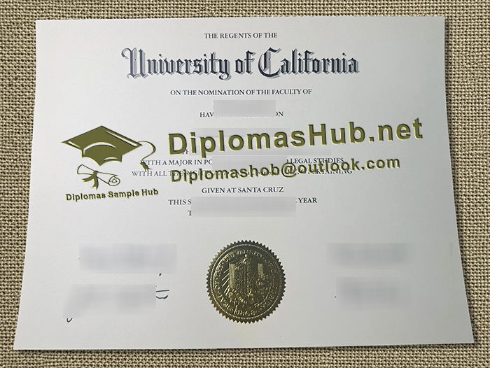 UC Santa Cruz Diploma