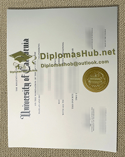 University of California, Riverside Diploma