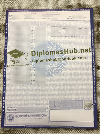 University of California Transcript