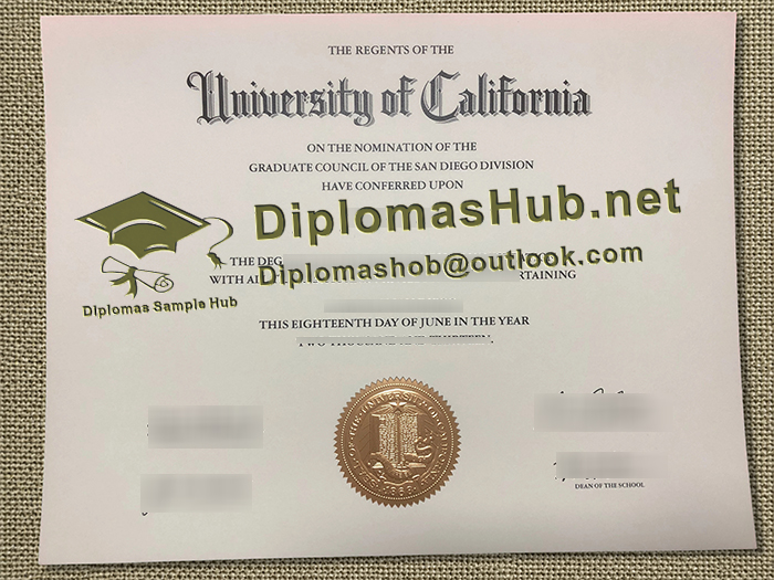 University of California Diploma