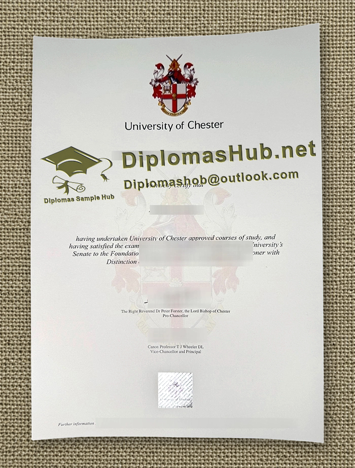 University of Chester Degree University of Chester Degree