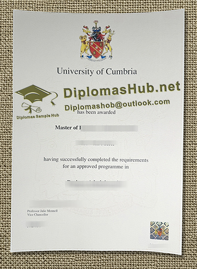 University of Cumbria Degree