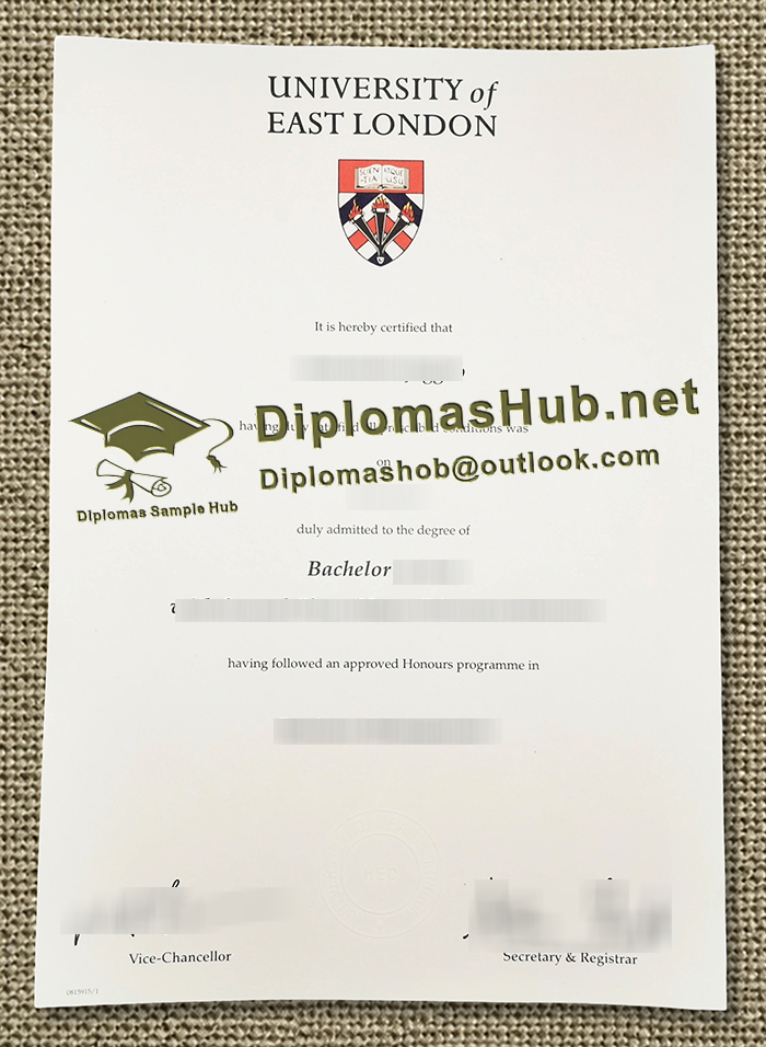 University of East London Degree