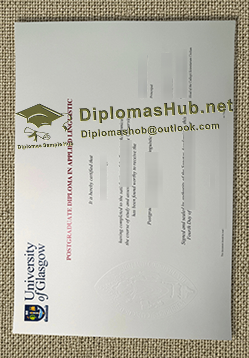 University of Glasgow Degree