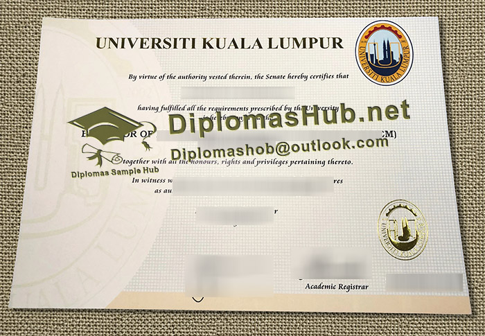 University of Kuala Lumpur Degree