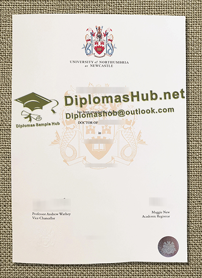University of Northumbria at Newcastle Degree
