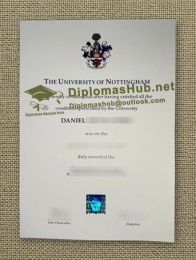 University of Nottingham Degree