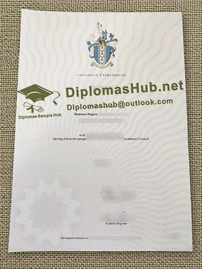 University of Portsmouth Degree