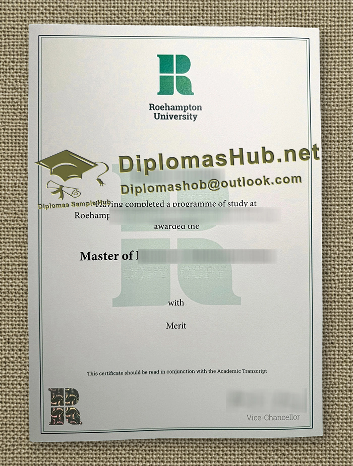 University of Roehampton Degree University of Roehampton Degree